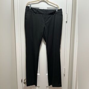 Merona Black Dress Pants Black Trousers size 14